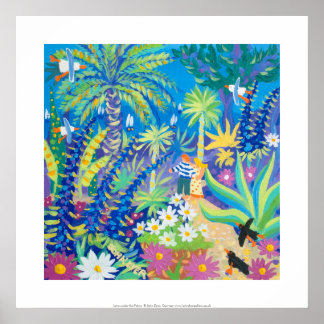 Affiches Art Print: Love under the Palms Abbey Garden