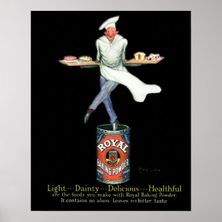 Affiches Art publicitaire vintage Baker