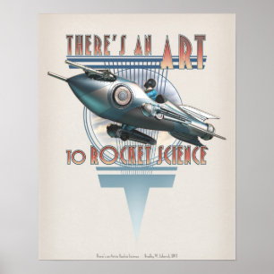 Affiches Art to Rocket Science (16x20 po)