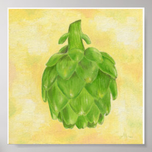 Affiches Artichoke Peinture imprimé