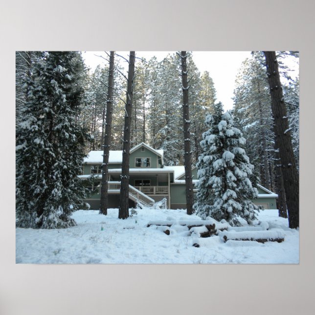 Affiches Artiste dans les contreforts (Devant)