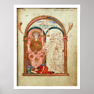 Affiches Arundel 155 f.133 Monks of Christchurch, Canterbur