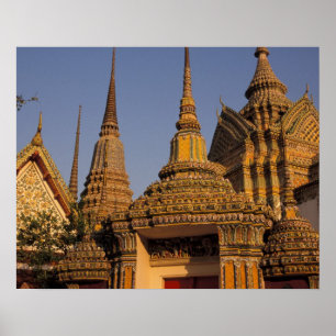 Affiches Asia, Thailand, Bangkok, Wat Po, city's oldest