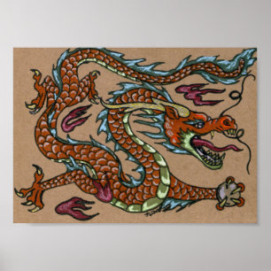 Affiches Asian Dragon