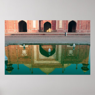 Affiches Asie, Inde, Uttar Pradesh, Agra. Sur le 2