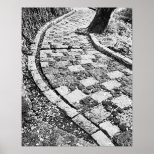 Affiches Asie, Japon, Hakone. Promenade par le lac Ashinoko