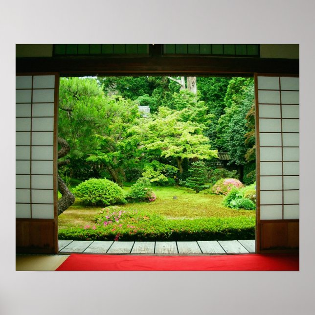 Affiches Asie, Japon, Kyoto. Jardin zen 2 (Devant)