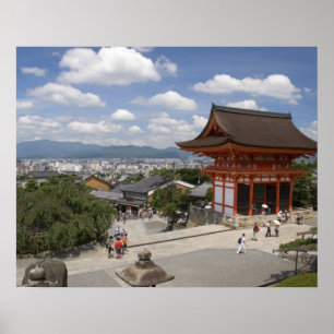 Affiches Asie, Japon, Kyoto, temple de Kiyomizu