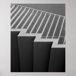 Affiches Asie, Japon, Tokyo. Escaliers à Tokyo 2