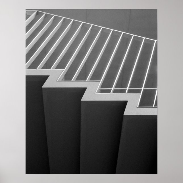 Affiches Asie, Japon, Tokyo. Escaliers à Tokyo 2 (Devant)