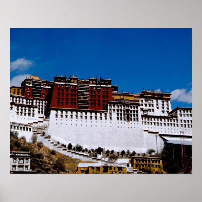Affiches Asie, Tibet, Lhassa, Potala Palace aka Red 2 (Devant)