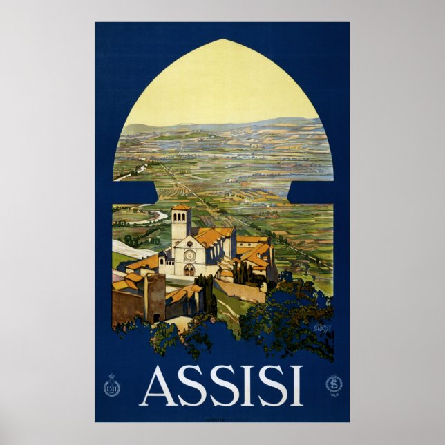 Affiches Assisi (Devant)