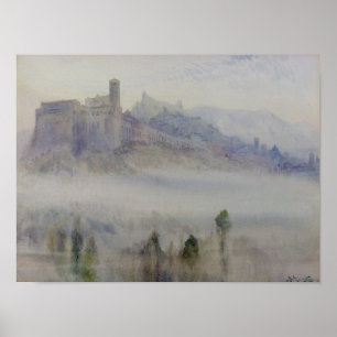 Affiches Assisi, début de la matinée