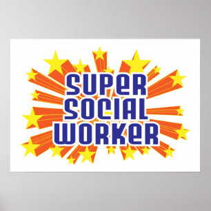 Affiches Assistant social superbe