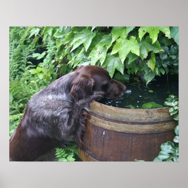Affiches Assoiffé après travail (Devant)
