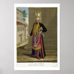 Affiches Ast-chi-Bachi, Cook and Officer of the Janissaries