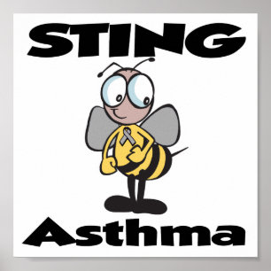Affiches Asthme STING