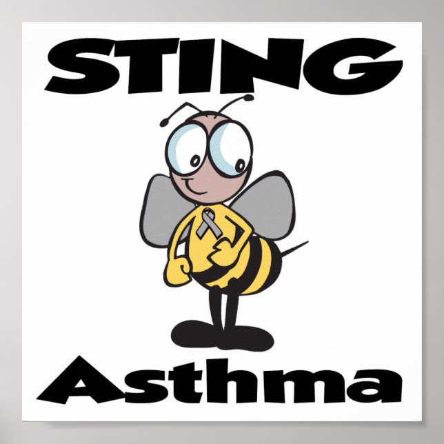 Affiches Asthme STING (Devant)