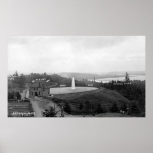 Affiches Astoria, Oregon Resevoir et Fort Astoria