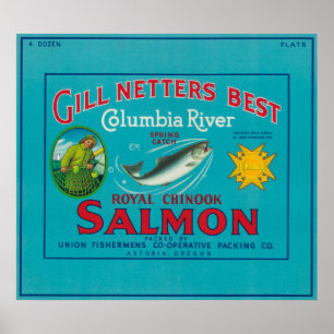 Affiches Astoria, OregonGill Netters BestAstoria, OU