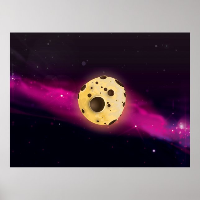 Affiches Astroïde à bec (Devant)