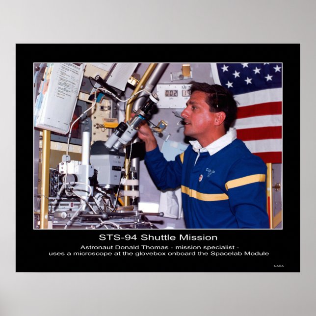 Affiches Astronaut Donald Thomas (Devant)