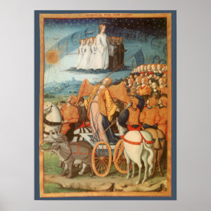 Affiches Astronomie céleste vintage Puissance des cieux