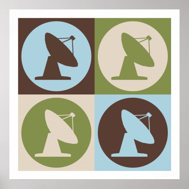 Affiches Astrophysique Pop Art (Devant)