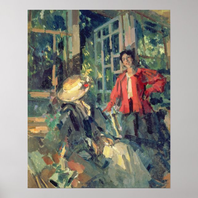 Affiches At the Window, 1919 (Devant)