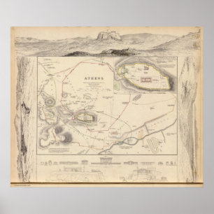 Affiches Athènes, Acropole