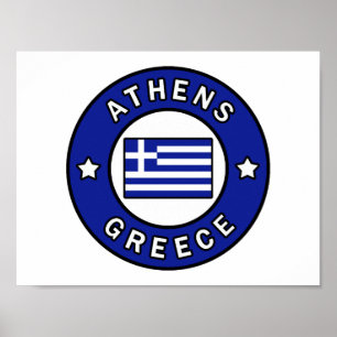 Affiches Athènes Grèce
