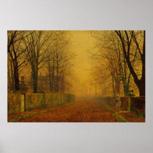 Affiches Atkinson Grimshaw Evening glow CC0870 Standard