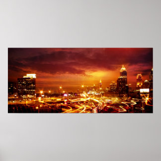 Affiches Atlanta à Dusk