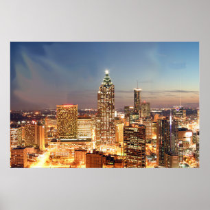 Affiches Atlanta la Géorgie