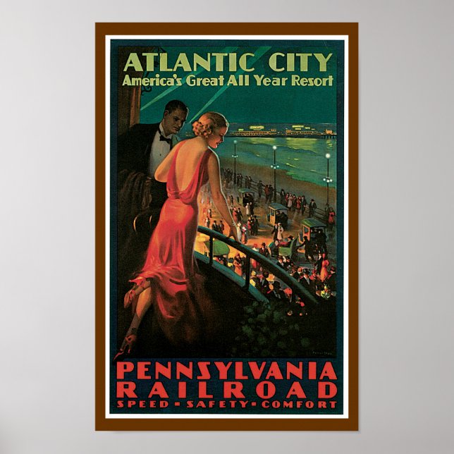 Affiches Atlantic City ~ All Year Resort (Devant)