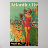 Atlantic City, New Jersey Vintage voyage