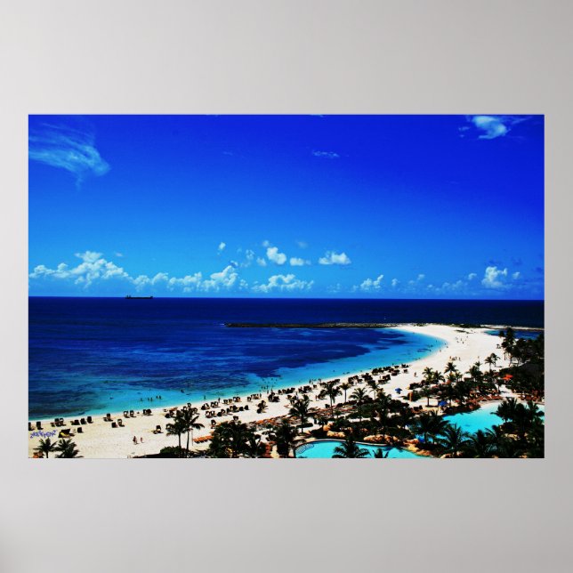 Affiches Atlantis, Paradise Island (Devant)