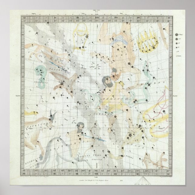 Affiches Atlas céleste 4 (Devant)