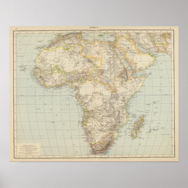 Affiches Atlas de l'Afrique (Devant)