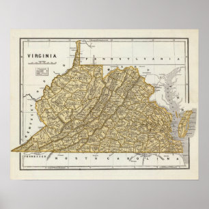 Affiches Atlas de Virginie