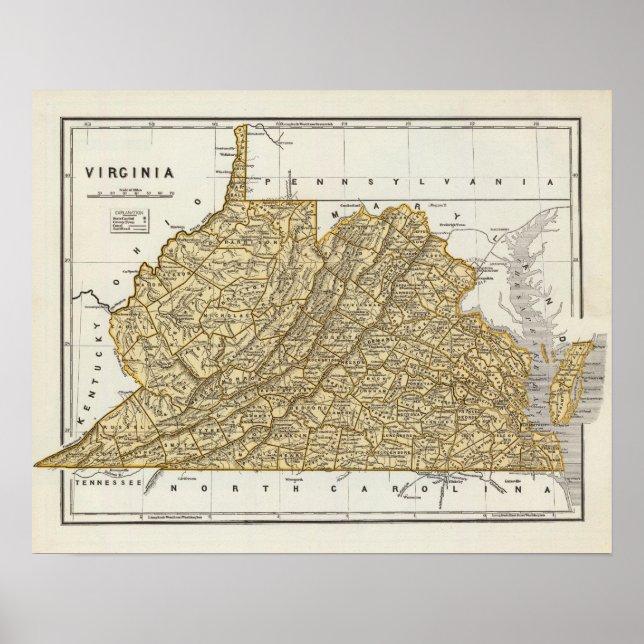 Affiches Atlas de Virginie (Devant)