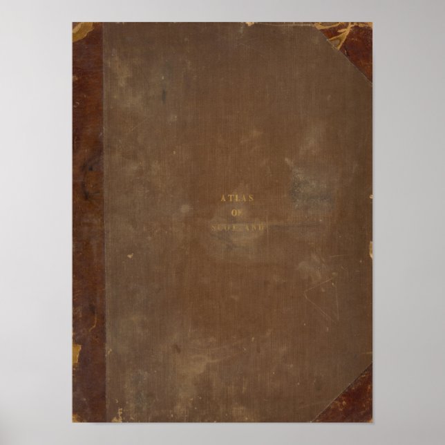 Affiches Atlas of Scotland (Devant)