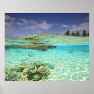 Affiches Atoll Huvadhu Sud, Maldives du Sud, Indien