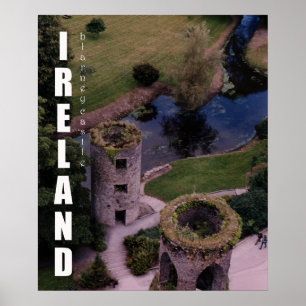 Affiches Atop Blarney Castle, Irlande