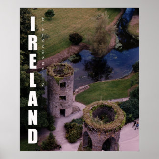 Affiches Atop Blarney Castle, Irlande
