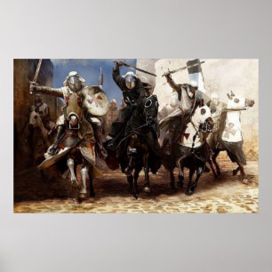 Affiches Attacer de réiten du modèle