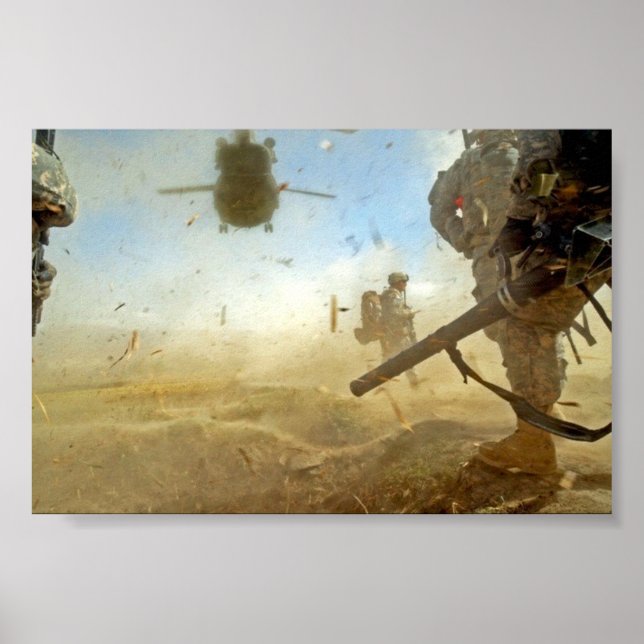 Affiches Attaque aérienne (Devant)