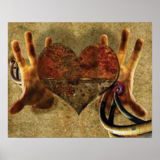 Affiches Attaque cardiaque