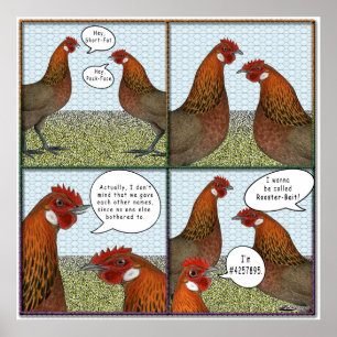 Affiches Attaque de coq