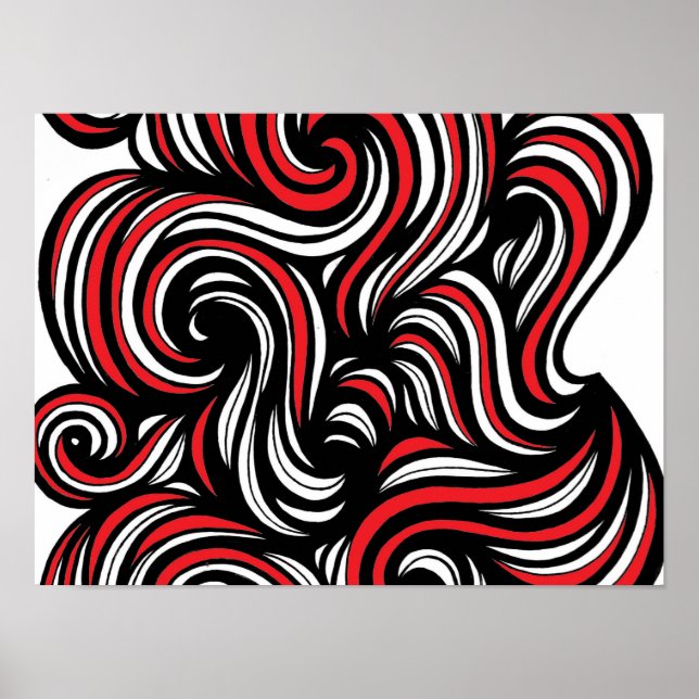 Affiches Atteindre en toute sécurité l'auto-discipline réfl (Devant)